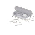thumbnail image 3 of Wireless Earbuds, Hwkond Bluetooth Headphones 5.3 Bluetooth Chip Type-c Fast Charging Smart Noise Reduction Low Latency Ultra Long Battery Life Wireless Sports Headset, White, Up to 60% Off, 3 of 8