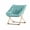 Green, variant on Garvee Faux Fur Moon Chair White Plush Saucer Lounge Chair with Gold Metal Legs Iron Frame Indoor Accent Chair for Living Room Bedroom