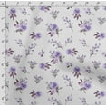 thumbnail image 4 of Soimoi Floral Vintage PrintedCuddle Minky Fabric Sewing Fabric By The Yard 56 Inch WideDecorative Plush Soft Fabric Baby Garments Toys And Blankets Purple, 4 of 5