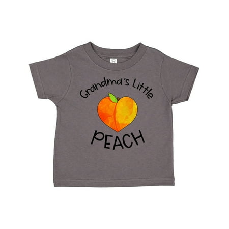 

Inktastic Grandma s Little Peach Cute Peach Heart Gift Toddler Boy or Toddler Girl T-Shirt