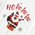 thumbnail image 4 of Christmas Pjs Family Set Cotton Funny Santa Claus Letter Printed Long Sleeve, 4 of 7