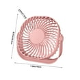 thumbnail image 2 of Harpi Desk Fans Small Quiet, USB Table Fan Small Powerful Portable Quiet Tabletop Fan Adjustment Mini Fan for Better Cool Home Office Car Indoor Outdoor Fans on Sale and Clearance, 2 of 7