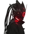 thumbnail image 1 of Casco Máscara con trenzas LED Fernando Cosplay de Halloween estilo A, 1 of 7