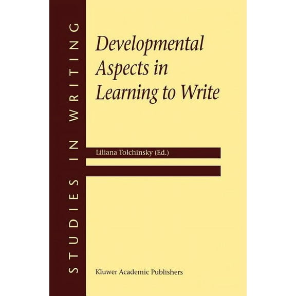 Studies in Writing Developmental Aspects in Learning to Write, Book 8, (Paperback)