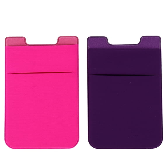 MRLESS 2-Pack Phone Cases with Back Wallet and Storage Compartment for Easy Carrying and Secure
