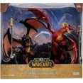 thumbnail image 1 of World Of Warcraft Figurine Statique 7 Pouces Lot de 2 - Red Highland Drake & Black Proto Drake, 1 of 2