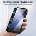 thumbnail image 3 of Funda de teléfono Ruky para Samsung Galaxy Z Fold 5 con soporte negro, 3 of 8