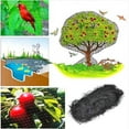thumbnail image 3 of Malla de Red AntipáJaros de Nailon Negro para Cultivo de Frutas Plantas áRboles Red para PrevencióN de Aves 15X7,5 M, 3 of 5