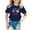 Navy, variant on Utlike Independence Day Boys T Shirts Kids Short Sleeve American Flag T-Shirt For Summer Toddler Unisex Patriotic Tees For Outdoor 4th Of July Boys Basic Top Size 8 Years-9 Years