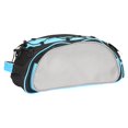 thumbnail image 1 of guohui 600D Polyester Bicycle Trunk Bag Rear Rack Pannier Storage Organizer for Cycling Blue Black Gray, 1 of 8