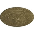thumbnail image 3 of 37 1/2"OD x 3 3/8"P Naple Ceiling Medallion (Fits Canopies up to 3 3/8"), Hand-Painted Mississippi Mud Crackle, 3 of 5