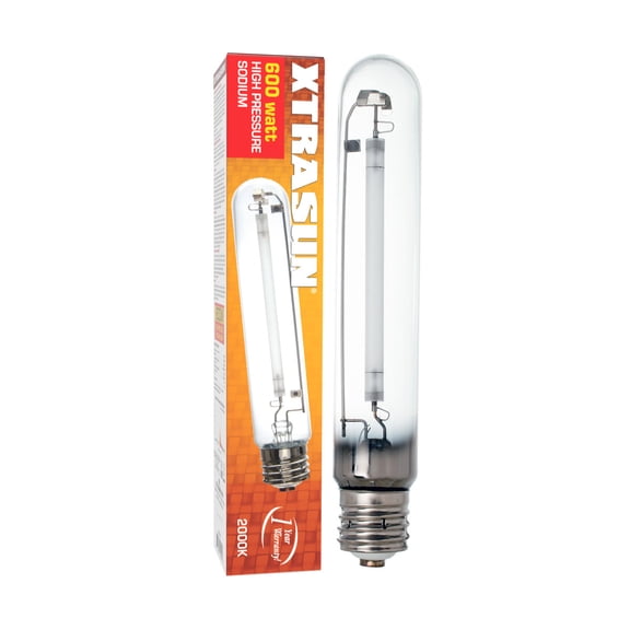 NEW Xtrasun High Pressure Sodium (HPS) Lamp, 600W, 2000K In Box