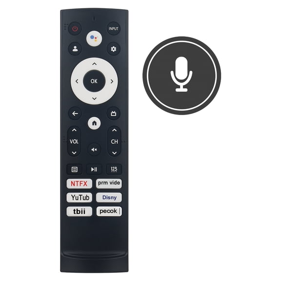New ERF3M90H Voice Replace Remote Control fit for Hisense Smart TV ERF3V90H 65A66GUA 50A53FUA 50A62GUA 55A66GUA 43A53FUA 75A53FUA 50A66GUA 85A66GUA