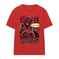 thumbnail image 1 of Deadpool  Adult Chimichanga Heart T-Shirt, 1 of 6