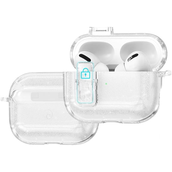 for AirPods Pro 3 Case (2025), Compatible with Airpods Pro 3rd Generation Case (USB-C Cable), with Clear Switch Design, Shockproof Protective Cover