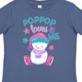 thumbnail image 3 of Inktastic My Pop Pop Loves Me- Cute Snow Baby Boys or Girls Toddler T-Shirt, 3 of 4