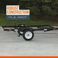 Ironton 4ft. x 8ft. Steel Folding Utility Trailer Kit 1170Lb. Load