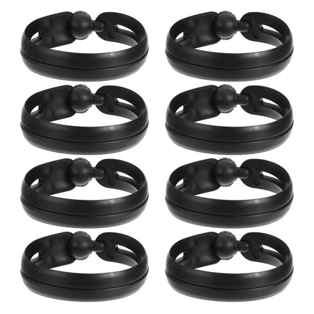 8 piezas de accesorios para recogidos, dispositivo para el cabello con forma de donut, herramienta para hacer peinados, herramienta para trenzar el cabello