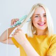 thumbnail image 2 of EECOO Hair Straightener Flat Iron, 4 Colors 2 in 1 Mini Bangs Hair Straightener Beauty Flat Iron Heating Curler Ceramic Tourmaline Plate Wave Straightener, 2 of 7