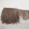 thumbnail image 5 of Tiras de Borlas de Plumas de Imitación Adornos de Cinta de Plumas Alargar Flecos Embellecer Proyectos Vestido de Novia Vestido de Noche 36 Pulgadas de marrón BLESIY Pluma de avestruz, 5 of 5