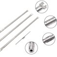thumbnail image 4 of Grill Burner for Weber Genesis 300 Series (2007-2010), Genesis E/S 310 320 EP310/320 Grills with Side Control Knobs,34-1/4 Inch Stainless Steel Grill Burner Tube Set Replacement for Weber 67722 67820, 4 of 9