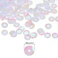 thumbnail image 2 of Loose Sequins Iridescent Sequins 2400Pcs Cup Sequins Embroidery Sequins for Jewelry Making Crafts Sewing,White, 2 of 5