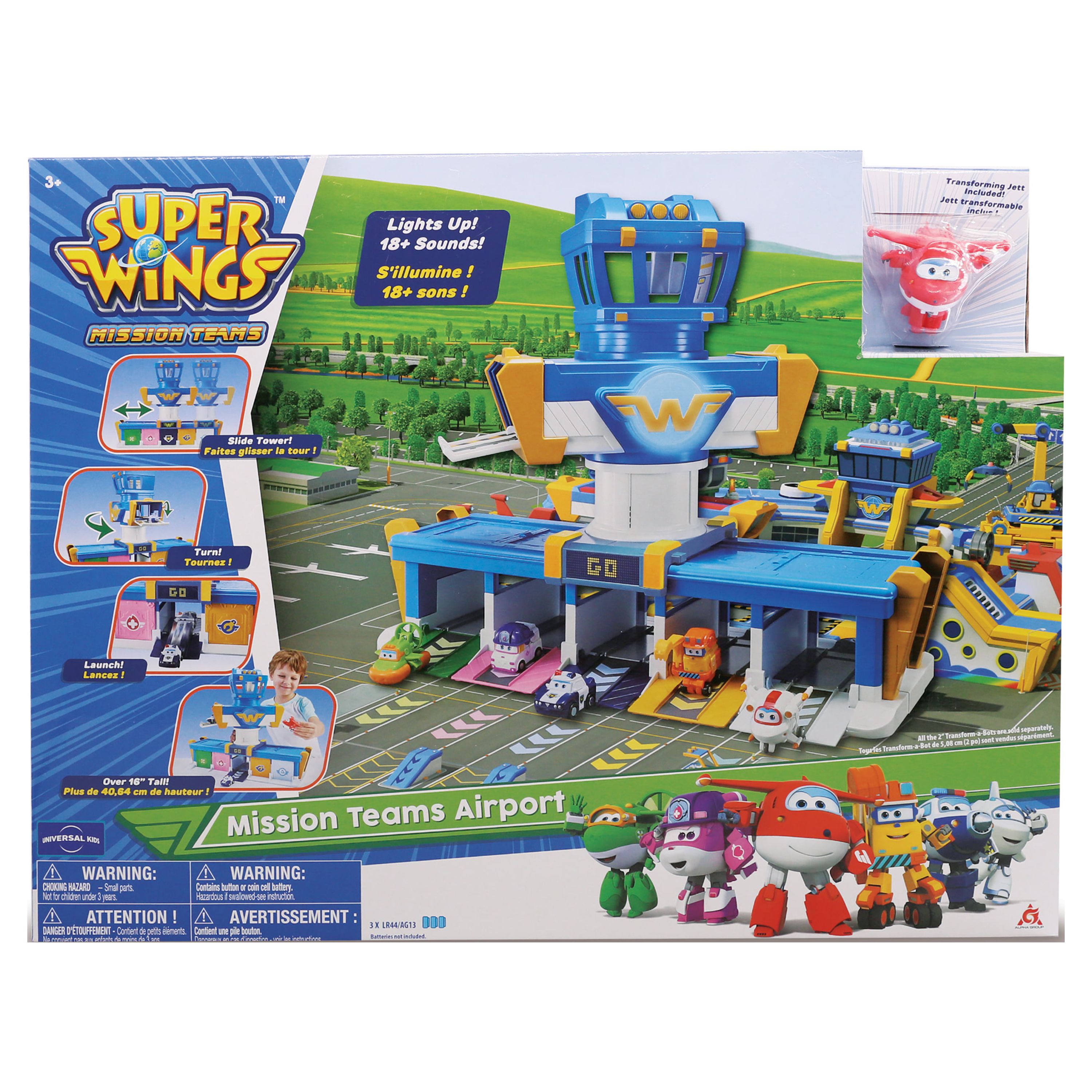 Auldey Toys - Super Wings Mission Team Airport - image 5 of 5