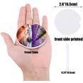 thumbnail image 2 of FMSHPON Oil Painting Style Lavender Field Set of 2 Car Coaster for Drinks, Absorbent Ceramic Stone Coasters Cup Mat with Cork Base for Home Kitchen Room Coffee Table Bar Decor, 2 of 5