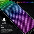 thumbnail image 3 of LED Matrix Panel Portable BT Flexible Display Full-Color In-Car Advertising Screen APP Control IP65 Waterproof, 3 of 8