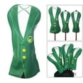 thumbnail image 3 of Golf Wood Headcover Durable Fleece /3/5 UT Drivers Covers 400cc Head Cover Golfer Gift Sleeve Accesorios , N  degree 1 DYNWAVEMX  Headcover del palo de golf, 3 of 8