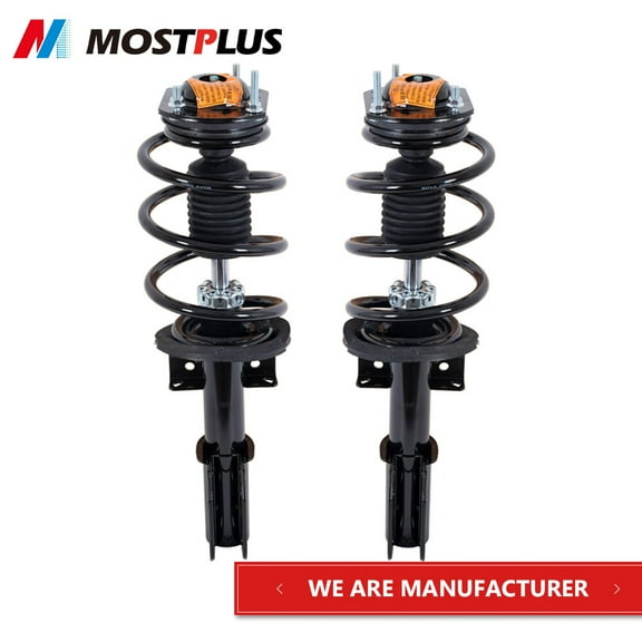MOSTPLUS Pair Front Side Shocks Complete Struts Assembly for 2013-2017 Chevrolet Traverse