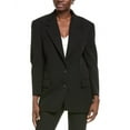thumbnail image 3 of Michael Kors womens  Collection Mattie Wool Blazer, 6, Black, 3 of 4