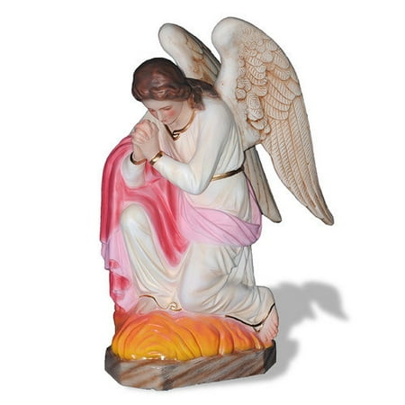 Amedeo Design Resin Stone Adoration Angel Statue