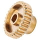 thumbnail image 4 of 30 Tooth 0.8 Mod Brass Spur Gear - 6mm DBore Industrial Robot Parts, 4 of 5