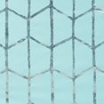 thumbnail image 4 of Raina Total Blackout Metallic Printed Window Panel Aqua 50x84, 4 of 4