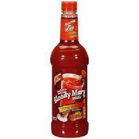 Master of Mixes Classic Bloody Mary Mix - Ready to Use - 1 Liter Bottle