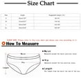 thumbnail image 3 of Ndbuld Women Cotton Underwear Breathable Seamless Underwear Christmas Deals, 3 of 4
