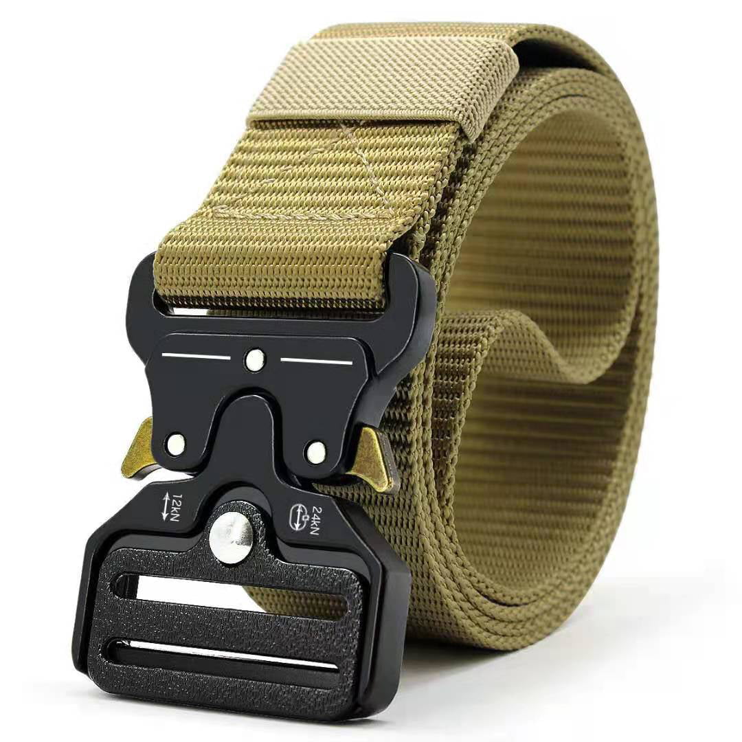 8 Colors Casual Nylon Quick Release Magnetic Tactical Belt Buckle Adjustable USA 