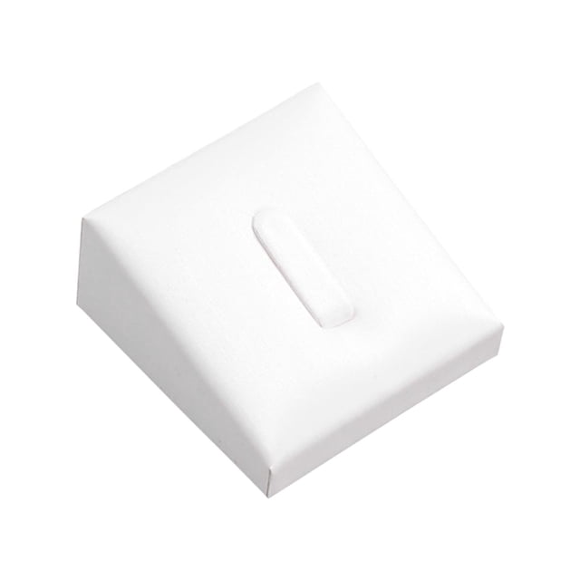 Estante de almacenamiento de joyas Venta y espectáculos Vitrina de cuero de PU Soporte de exhibición de joyas Cajón organizador para mujer Chica Regal 1 Ranura para Anillos DYNWAVEMX Soporte de exhibición de anillos