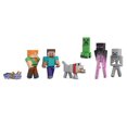 thumbnail image 1 of Minecraft World Builders Pack with 7 Action Figures in 3.25-inch Scale, Starter Collection, 1 of 6
