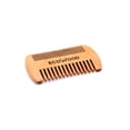 thumbnail image 1 of Peine para barba con funda Ecowood de Bambú con Funda de Vinil Incluida, 1 of 8