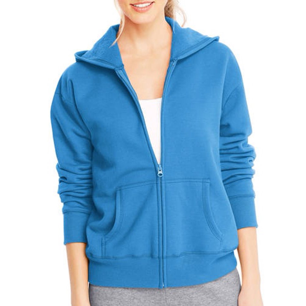 White hanes zip up hoodie Clearance