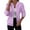 Purple, variant on Idoravan Womens Hoodies Womens Oversized Hoodies Women Casual Loose Knit Hooded Jacket Long Sleeve Zipper Solid Cardigan Blouse Hoodies Sweatshirt With Pocket Pink L
