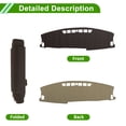 thumbnail image 4 of Cubierta del tablero Unique Bargains para Kia Seltos 2023-2025 sin HUD, cubierta del tablero del automóvil interior antideslizante/antipolvo de cuero sintético marrón 1 pieza, 4 of 7