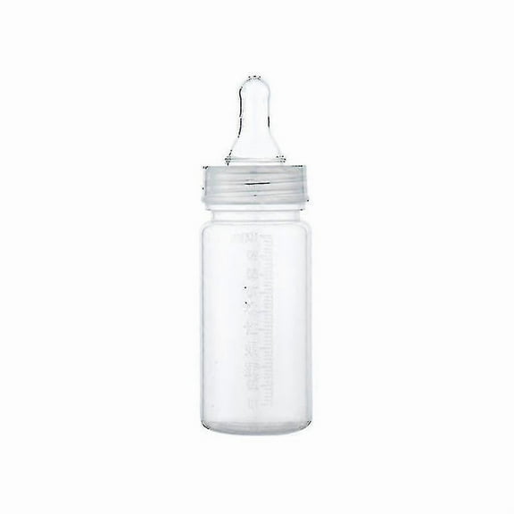 Newborn disposable feeding bottle portable standard caliber disposable feeding bottle 100ml (10 pieces)