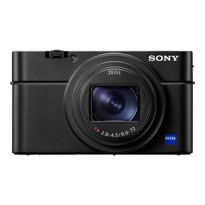 Restored Sony RX100 VII DSC-RX100M7 20.1MP 4K Premium Compact Digital Camera with 24–200mm ZEISS Lens, Black, International Model
