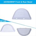 thumbnail image 5 of Kit de Reconstrucción de Puesta A Punto del Limpiador de Piscinas AXW350, para Piezas de Aspiradora de Limpiadores de Piscinas (AXV434WHP, 2 AXV604WHP y 4 AXV414P), 5 of 5