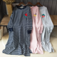 thumbnail image 5 of Primavera 2024 nuevo vestido holgado de manga larga bordado a rayas con frutas camisón ropa de dormir para el hogar, 5 of 5