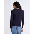 thumbnail image 2 of Free Assembly Women's and Women's Plus Cozy Yarn Crewneck Sweater with Long Sleeves. Lightweight, Sizes XS-4X, 2 of 5