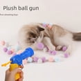 thumbnail image 4 of Pistola de juguete de peluche para gatos, lanzador de peluche para aliviar el aburrimiento, mudo, interactivo, 4 of 4